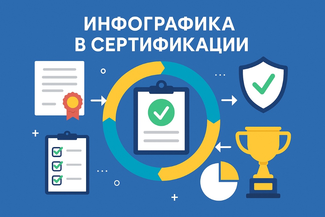 Инфографика: как объяснить сложную сертификацию простым языком клиенту