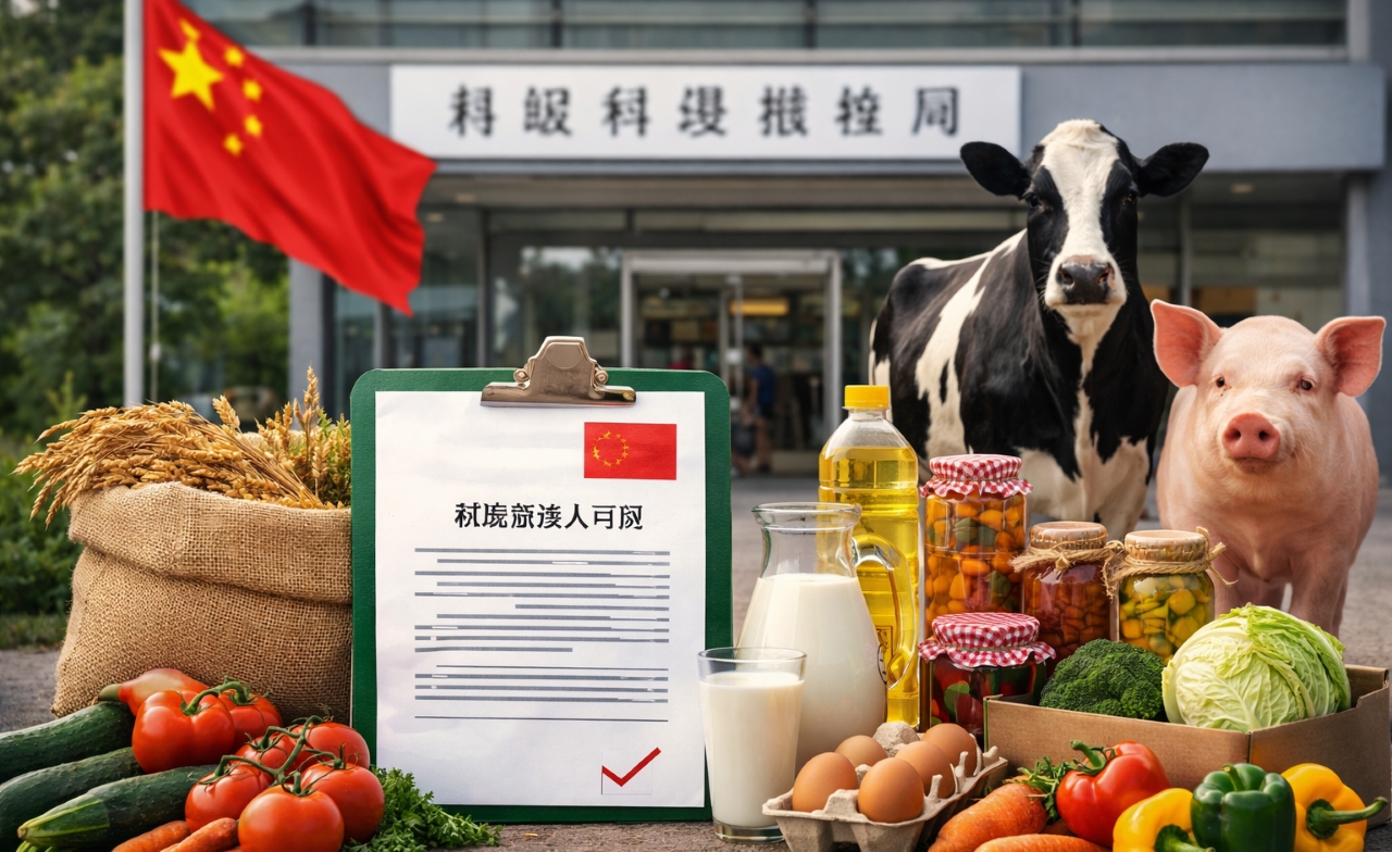 Принцип аккредитации сельскохозяйственной продукции для импорта в Китай