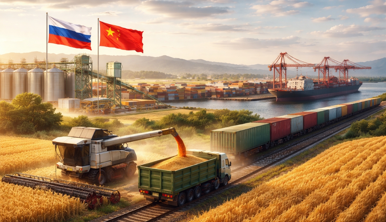 Зерновой коридор Россия – Китай